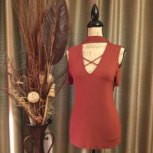 Choker Halter Neck Top